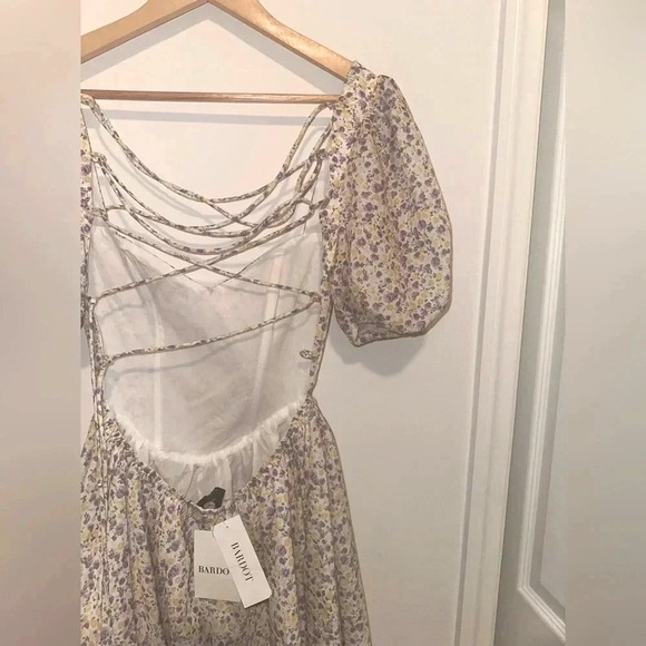 Bardot Marlie Floral Mini Dress in Summer Floral Sz XS - Picture 7 of 9